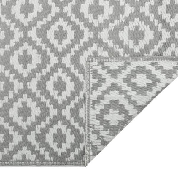 Outdoor-Teppich ARAKIL Grau 80x150 cm PP