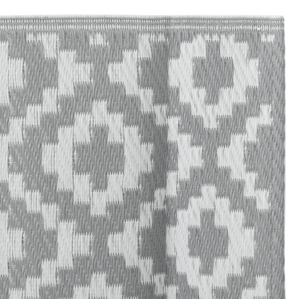 Outdoor-Teppich ARAKIL Grau 80x150 cm PP