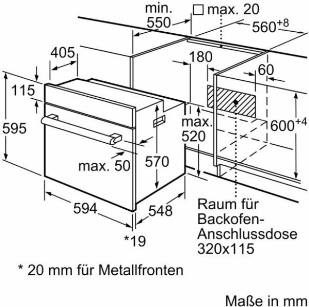 Siemens iQ100 EQ110KAFB EEK: A Einbau-Herd-Set (EA631GNA1E + HE010FBA1), 3D Heißluft, Schnellaufheizung, schwarz