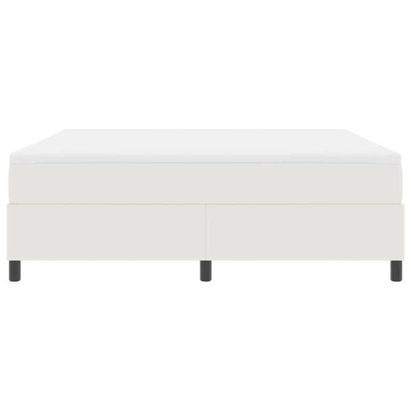 Boxspringbett mit Matratze Creme Super King Samtstoff