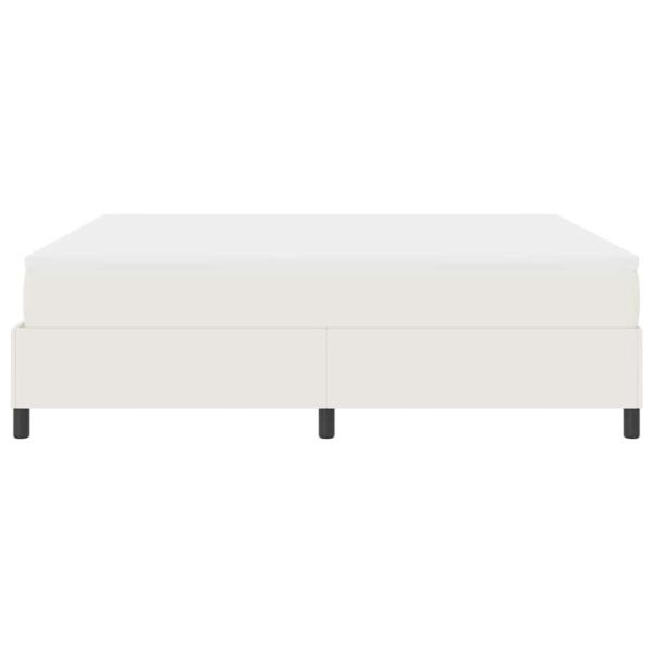 Boxspringbett mit Matratze Creme Super King Samtstoff