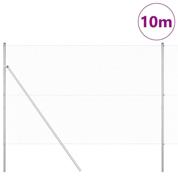 Zaunpfosten Set Set aus 2 Verzinkter Stahl