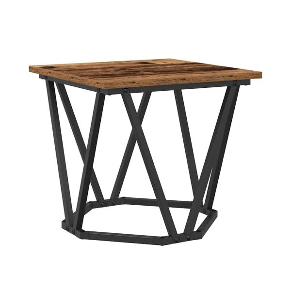 Couchtisch Recyceltes Holz Metall, Holz Mittel Stylisch