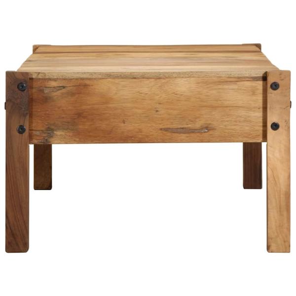 Couchtisch 110x55x35 cm Recyceltes Massivholz