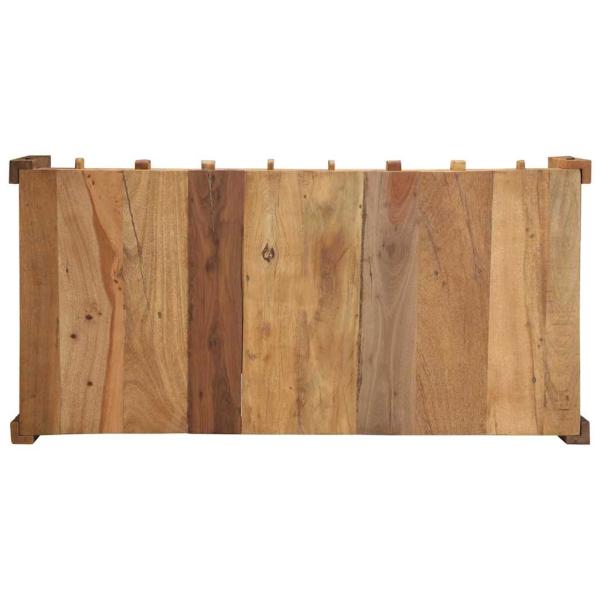 Couchtisch 110x55x35 cm Recyceltes Massivholz