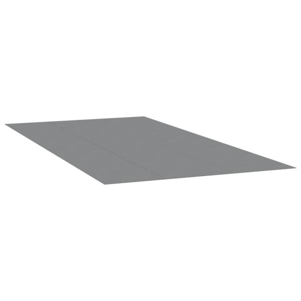 Pool-Bodentuch Hellgrau 750x370 cm Polyester Geotextil