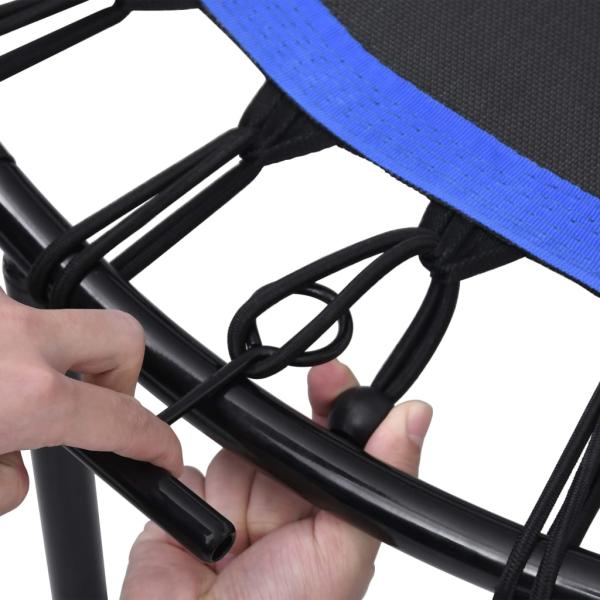 Fitness Trampolin mit Griff und Sicherheitspolster 102 cm