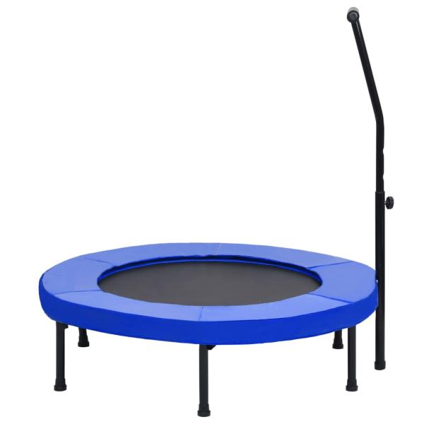 Fitness Trampolin mit Griff und Sicherheitspolster 102 cm
