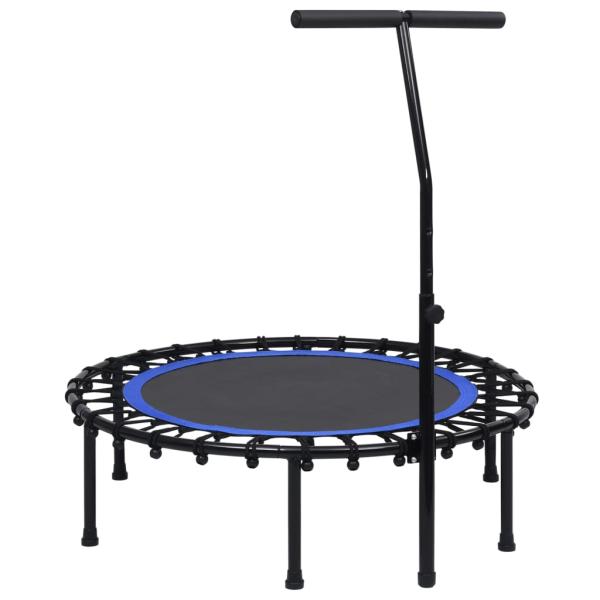 Fitness Trampolin mit Griff und Sicherheitspolster 102 cm