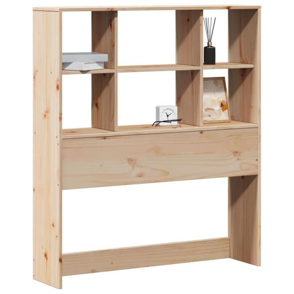 Kopfteil mit Stauraum 90 cm Massivholz Kiefer
