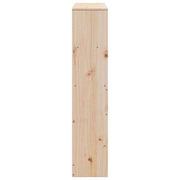Kopfteil mit Stauraum 90 cm Massivholz Kiefer