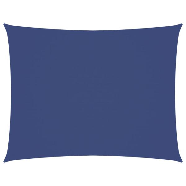Sonnensegel Oxford-Gewebe Rechteckig 6x8 m Blau