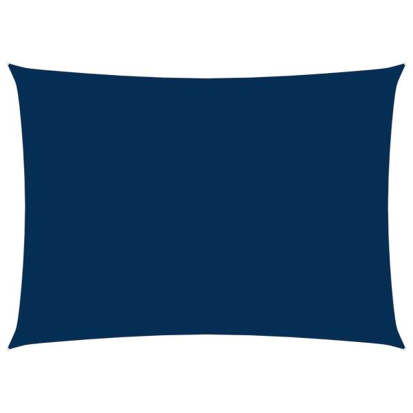 Sonnensegel Oxford-Gewebe Rechteckig 6x8 m Blau