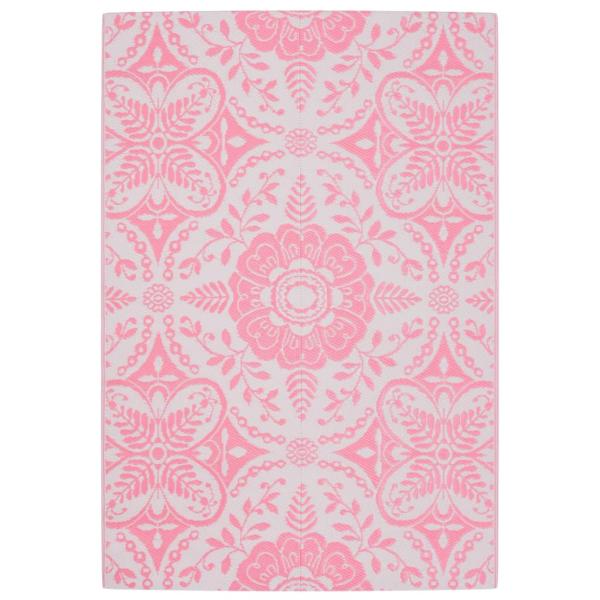 Outdoor-Teppich ARAKIL Rosa 140x200 cm PP