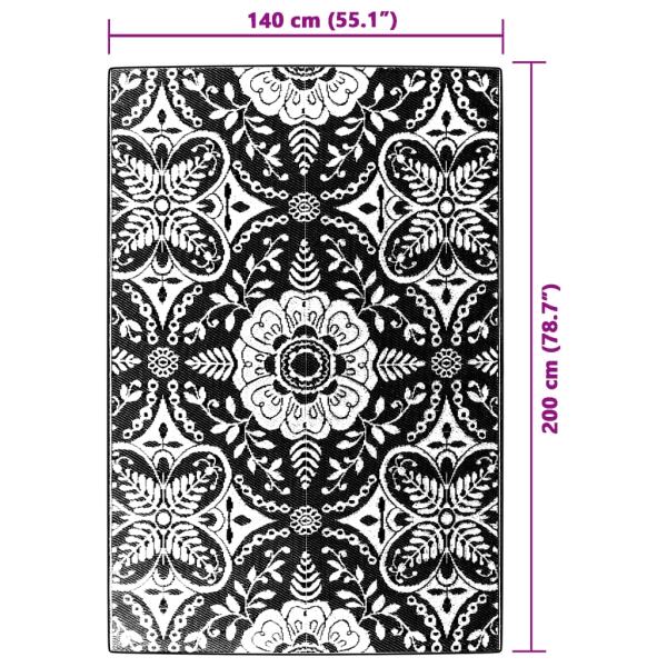 Outdoor-Teppich ARAKIL Rosa 140x200 cm PP