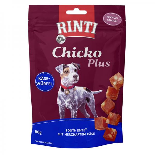 ARDEBO.de Rinti Chicko Käsewürfel Ente 80 g