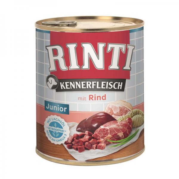 ARDEBO.de Rinti Dose Kennerfleisch Junior Rind 800 g