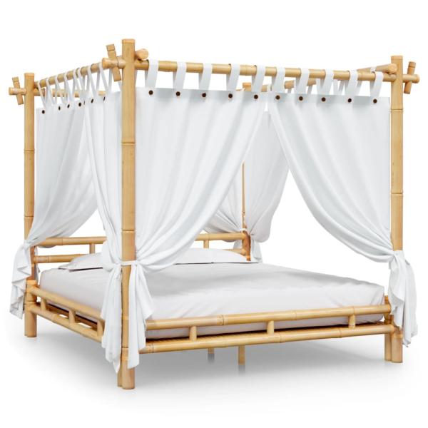 Himmelbett 180x200 cm Bambus