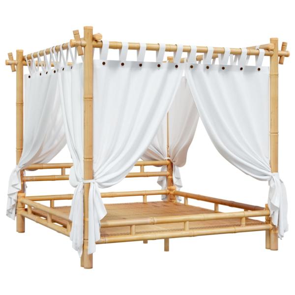 Himmelbett 180x200 cm Bambus