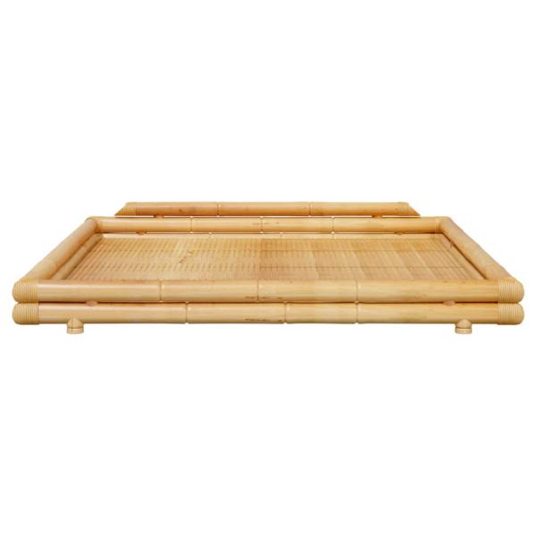 Bambusbett 200x200 cm