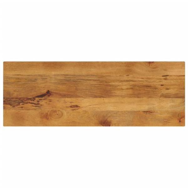 ARDEBO.de - Tischplatte 140x50x3,8 cm Rechteckig Massivholz Mango