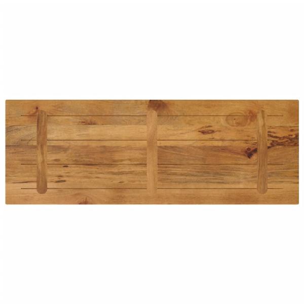 Tischplatte 140x50x3,8 cm Rechteckig Massivholz Mango