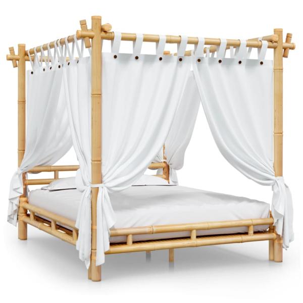 Himmelbett 160x200 cm Bambus