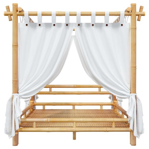 Himmelbett 160x200 cm Bambus