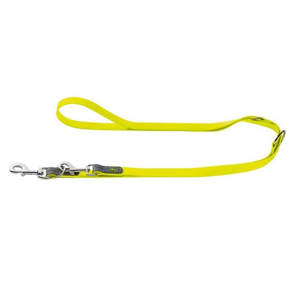 Hunter verstellbare Führleine Convenience 20mm/200cm neongelb 