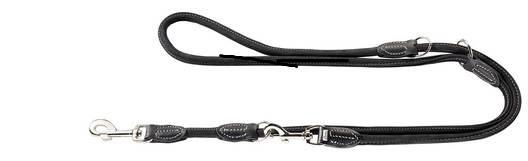 Hunter verstellbare Führleine Hunting Round & Soft braun 6mm/200cm 
