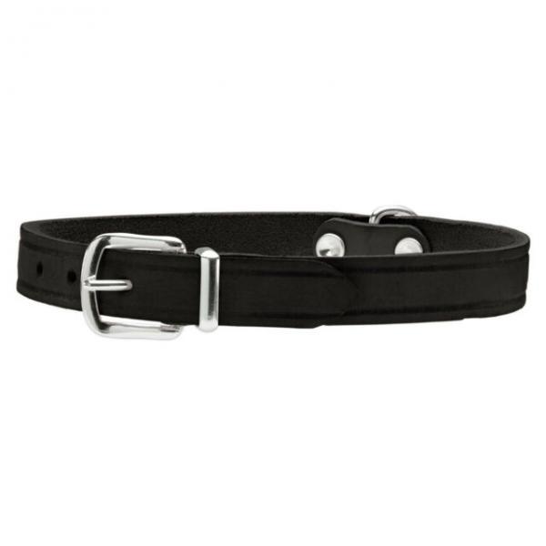 ARDEBO.de Hunter Halsband Aalborg 47 schwarz 37 - 43cm/18mm