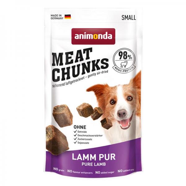 ARDEBO.de Animonda Dog Snack Meat Chunks Lamm pur Small 60g