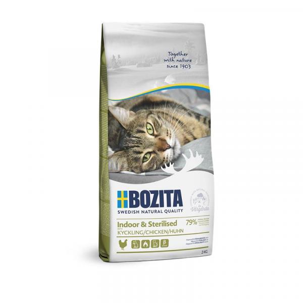 ARDEBO.de Bozita Indoor & Sterilised mit Huhn 2 kg