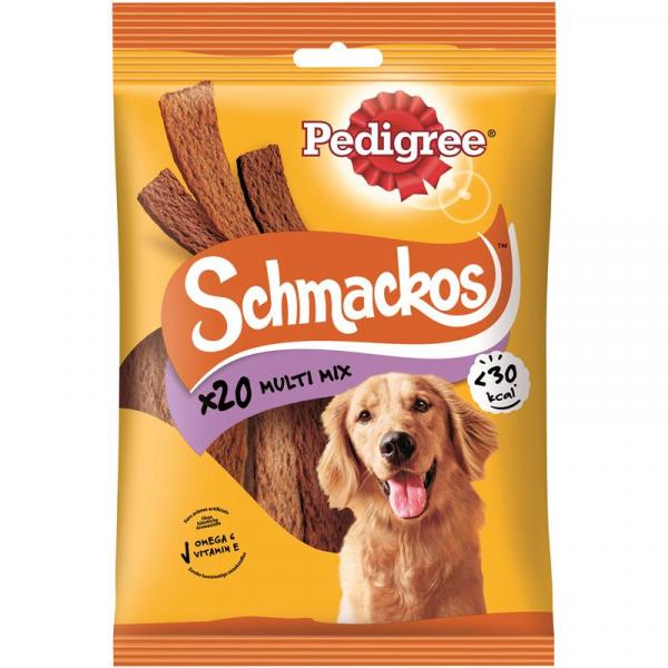 ARDEBO.de Pedigree Snack Schmackos Multi Mix 20 Stück