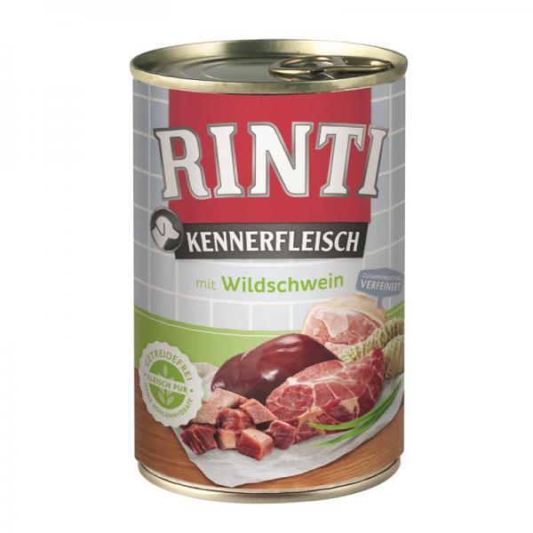 ARDEBO.de Rinti Dose Kennerfleisch Wildschwein 400 g