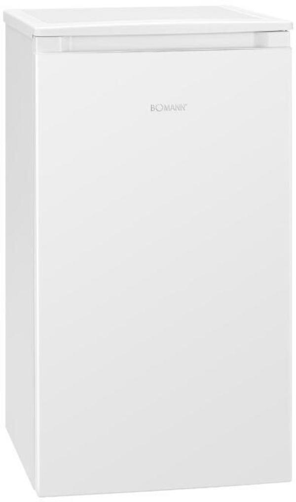 Bomann KS 7254 Stand Kühlschrank, 45 cm breit, 91 L, LED Innenraumbeleuchtung, stufenlose Temperaturregelung, weiß
