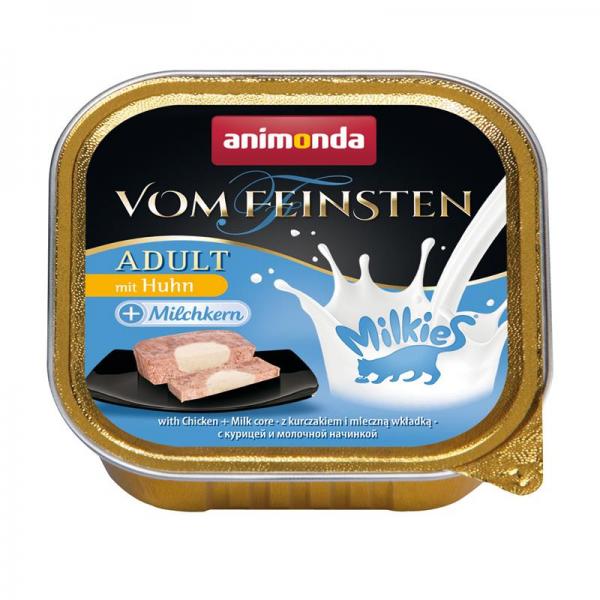 ARDEBO.de Animonda Cat vom Feinsten Adult Milkies Huhn plus Milchkern 100g