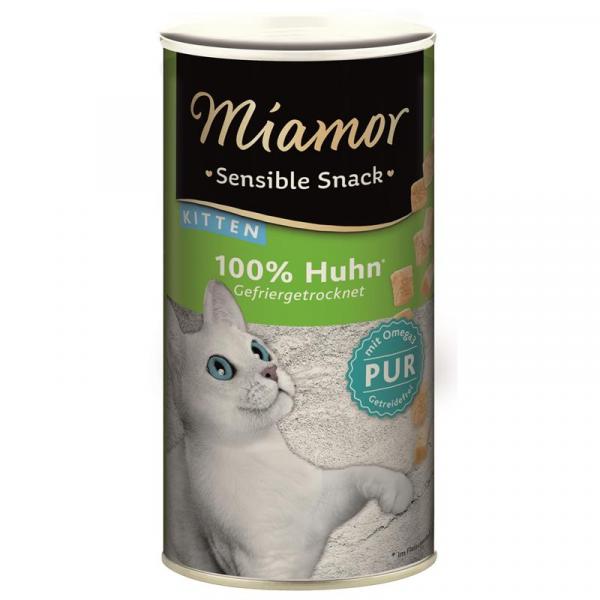 ARDEBO.de Miamor Sensible Snack Kitten Huhn Pur 30g