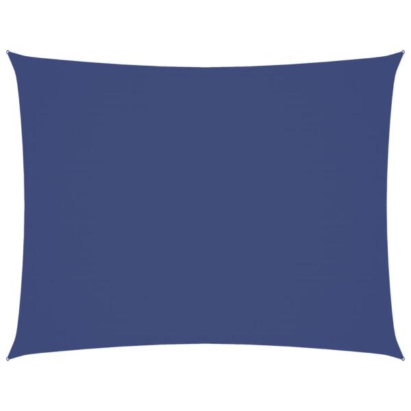 Sonnensegel Oxford-Gewebe Rechteckig 3,5x4,5 m Blau