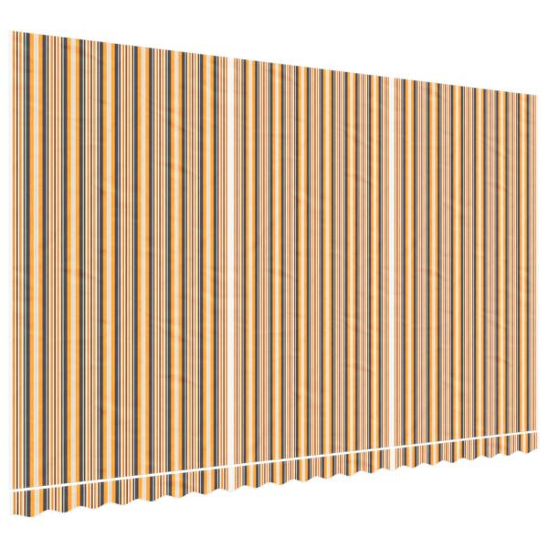 Markisenbespannung Mehrfarbig Gestreift 5x3 m