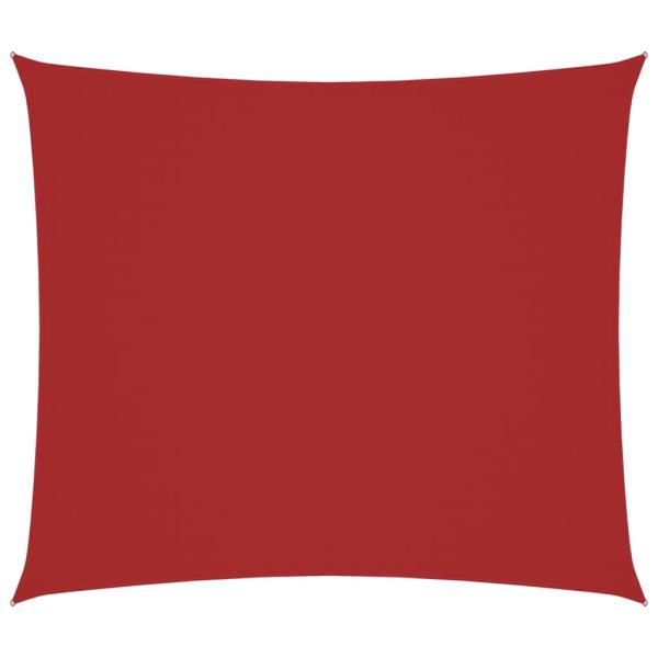 Sonnensegel Oxford-Gewebe Rechteckig 2x2,5 m Rot