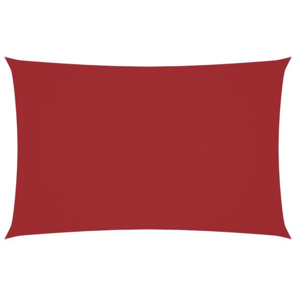 Sonnensegel Oxford-Gewebe Rechteckig 2x4,5 m Rot