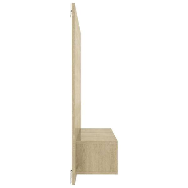TV-Wandschrank Sonoma-Eiche 120x23,5x90 cm Holzwerkstoff