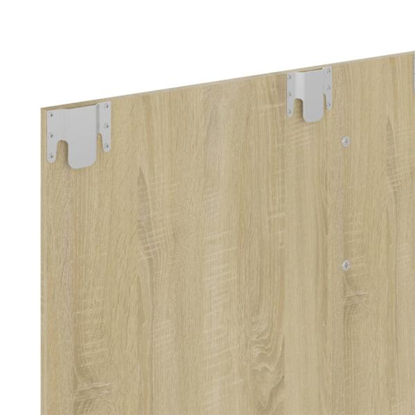 TV-Wandschrank Sonoma-Eiche 120x23,5x90 cm Holzwerkstoff
