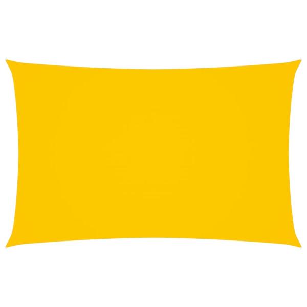 Sonnensegel Oxford-Gewebe Rechteckig 2x5 m Gelb