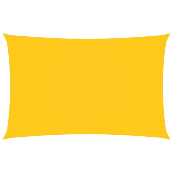 Sonnensegel Oxford-Gewebe Rechteckig 2x5 m Gelb