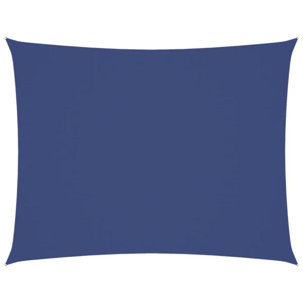 Sonnensegel Oxford-Gewebe Rechteckig 5x6 m Blau