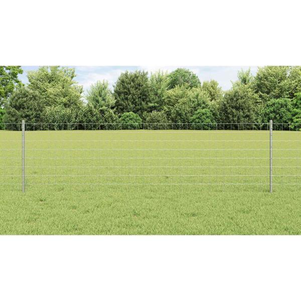 Gartenzaun Set 3er Set Verzinkter Stahl Groß Langlebig