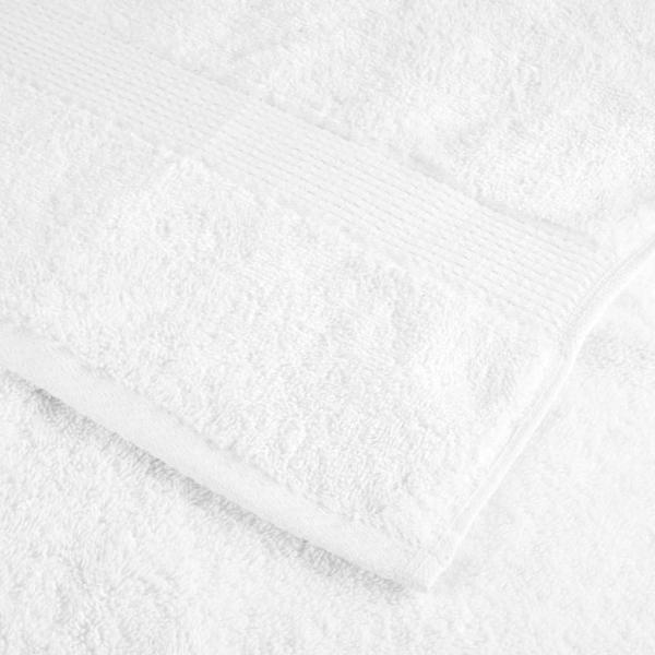Premium-Duschtücher SOLUND 4 Stk. Weiß 70x140 cm 600 g/m²