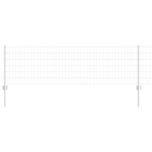 Euro Zaun Set Set aus 2 Verzinkter Stahl 10 x 0.6 m Langlebig